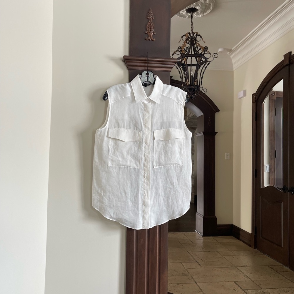 Massimo Dutti Sleeveless Shirt